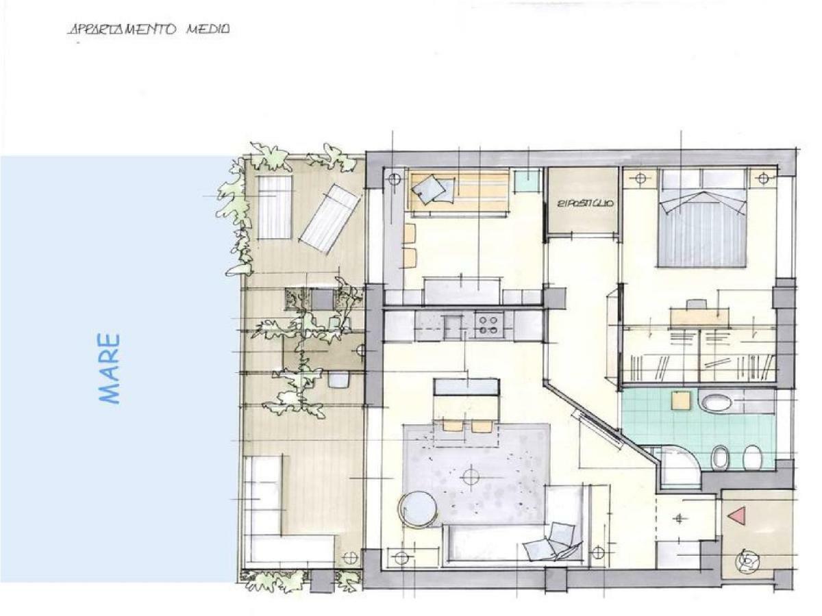 Casa Vacanze Lungomare Porto Torres Exteriér fotografie